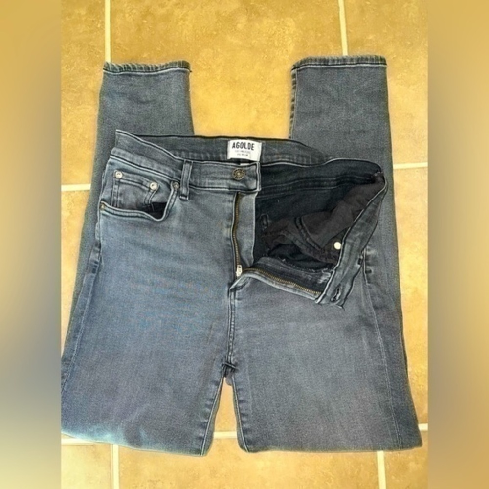 AGOLDE ✨ Sophie Cropped Mid Rise Skinny’s
